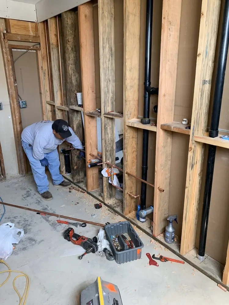 Commercial rough-in plumbing for Trenchless Sewer Repair in Nob Hill